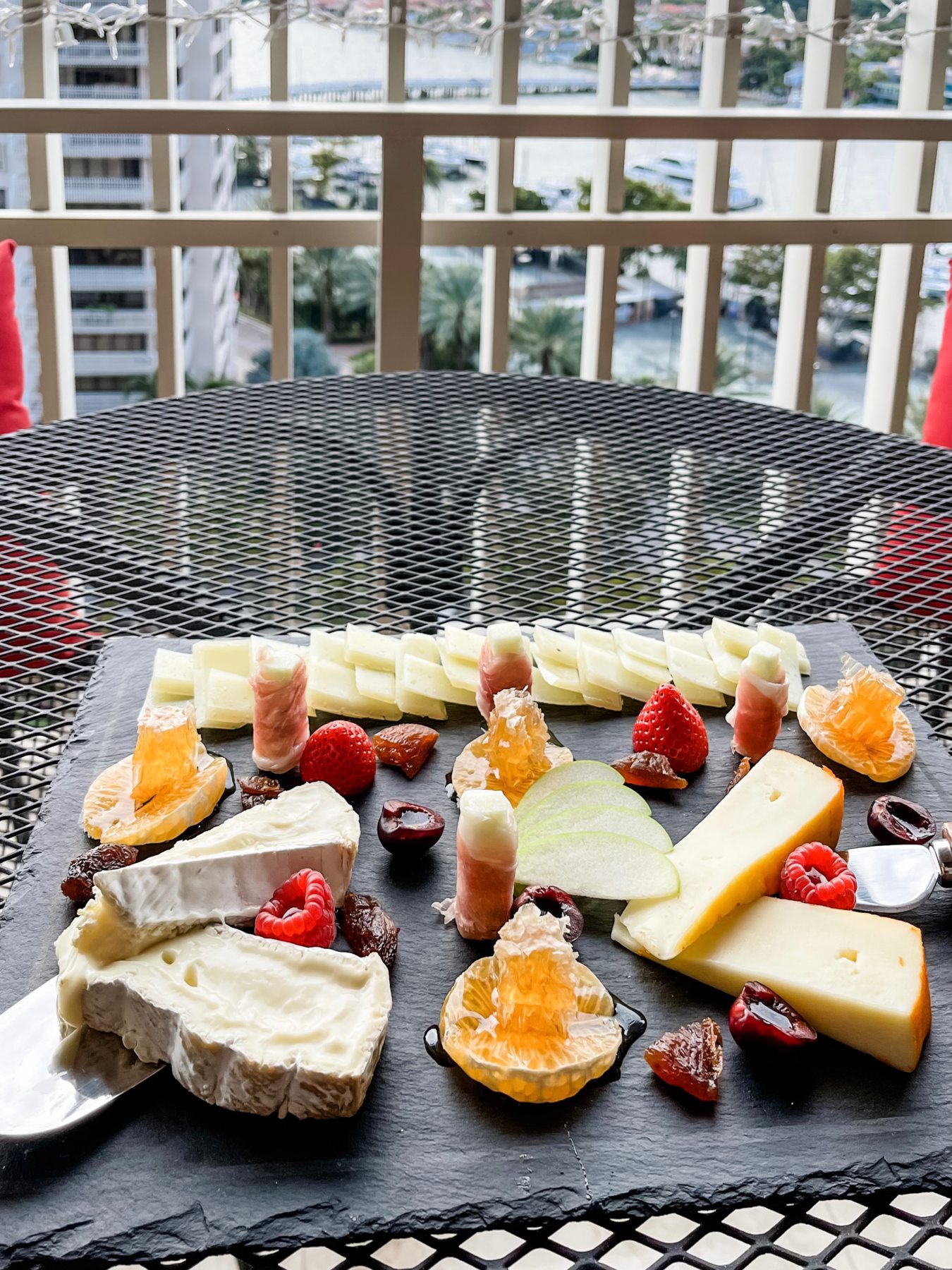 Cheese & Fruit Selection photographed for Chef Zeno